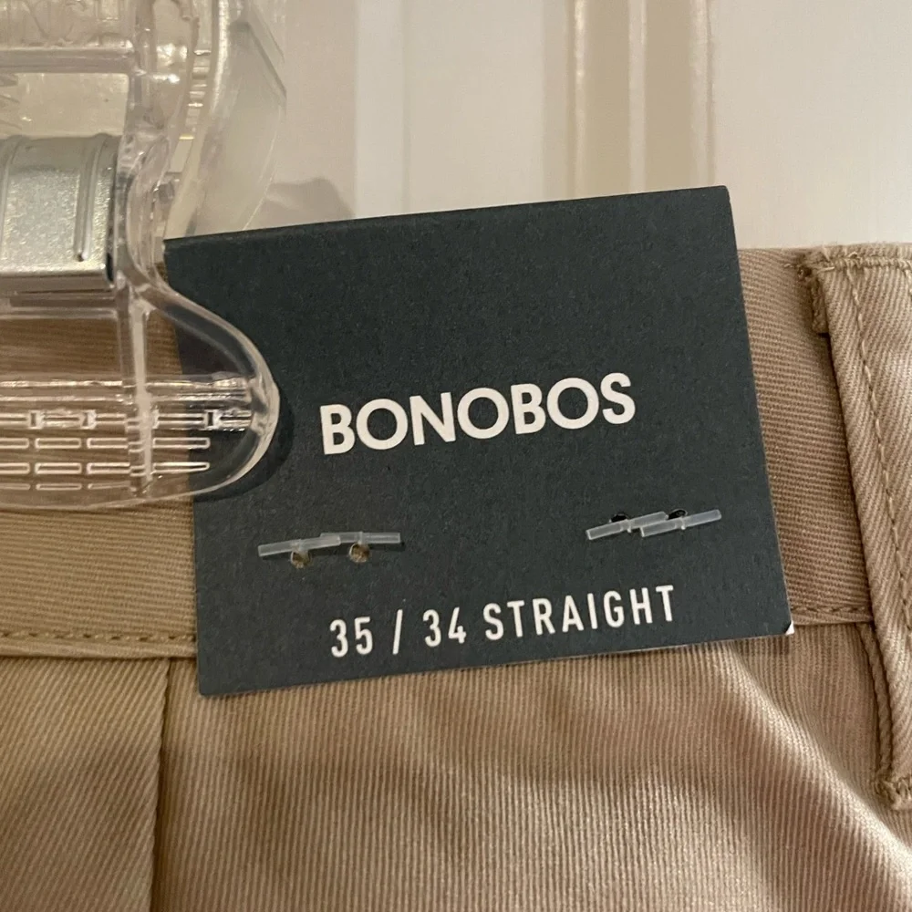Bonobos Chinos True Khaki NWT - Picture 3 of 3